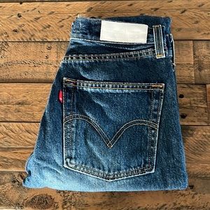 Like new RE/DONE Levi’s denim jeans